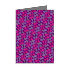 Heart Love Romantic Cute Pattern Mini Greeting Card