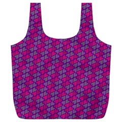 Heart Love Romantic Cute Pattern Full Print Recycle Bag (xl)