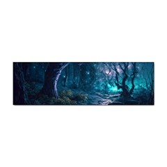 Path Forest Wood Light Night Sticker Bumper (100 Pack) by Jancukart