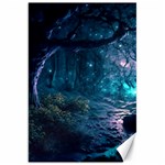 Path Forest Wood Light Night Canvas 20  x 30  19.62 x28.9  Canvas - 1