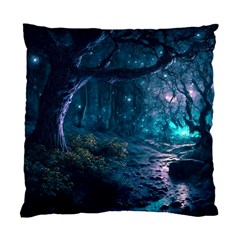 Path Forest Wood Light Night Standard Cushion Case (one Side)