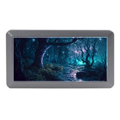 Path Forest Wood Light Night Memory Card Reader (mini)