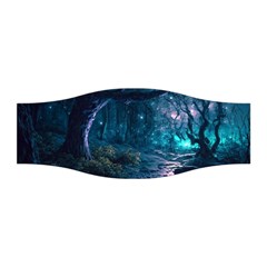 Path Forest Wood Light Night Stretchable Headband