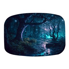 Path Forest Wood Light Night Mini Square Pill Box by Jancukart