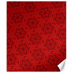 Floral Pattern Background Flowers Canvas 20  X 24 