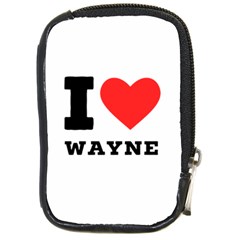 I Love Wayne Compact Camera Leather Case by ilovewhateva