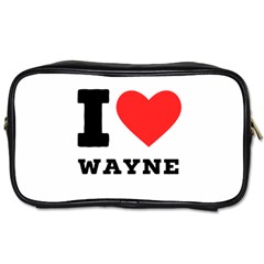 I Love Wayne Toiletries Bag (two Sides) by ilovewhateva