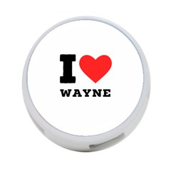 I Love Wayne 4-port Usb Hub (two Sides) by ilovewhateva