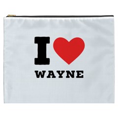 I Love Wayne Cosmetic Bag (xxxl) by ilovewhateva