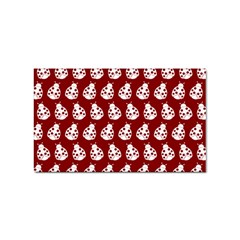 Ladybug Vector Geometric Tile Pattern Sticker (rectangular) by GardenOfOphir