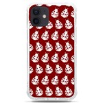 Ladybug Vector Geometric Tile Pattern iPhone 12 mini TPU UV Print Case	 Front