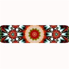 Kaleidoscope Floral Pattern Rosette Large Bar Mat