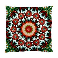 Kaleidoscope Floral Pattern Rosette Standard Cushion Case (one Side)