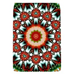 Kaleidoscope Floral Pattern Rosette Removable Flap Cover (s) by Jancukart