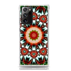 Kaleidoscope Floral Pattern Rosette Samsung Galaxy Note 20 Ultra Tpu Uv Case