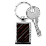 Art Pattern Design Artwork Key Chain (Rectangle) Front