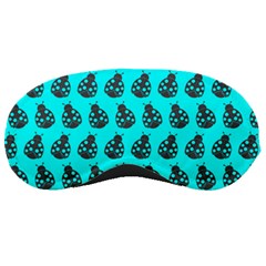 Ladybug Vector Geometric Tile Pattern Sleeping Mask by GardenOfOphir