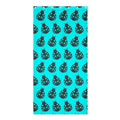 Ladybug Vector Geometric Tile Pattern Shower Curtain 36  X 72  (stall)  by GardenOfOphir