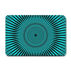 Illusion Geometric Background Small Doormat