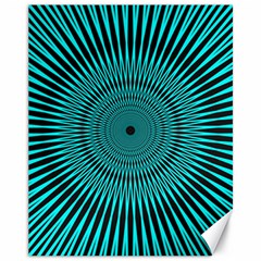 Illusion Geometric Background Canvas 11  X 14 