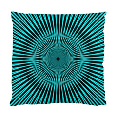 Illusion Geometric Background Standard Cushion Case (two Sides)