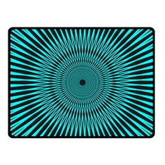 Illusion Geometric Background Fleece Blanket (small)