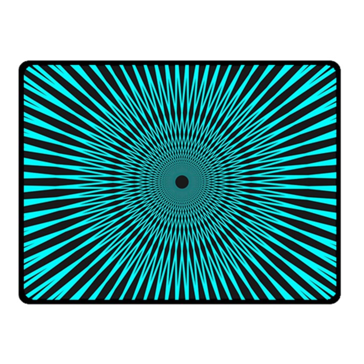 Illusion Geometric Background Fleece Blanket (Small)