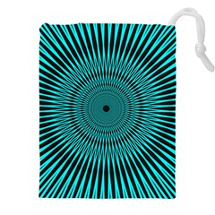 Illusion Geometric Background Drawstring Pouch (5xl)