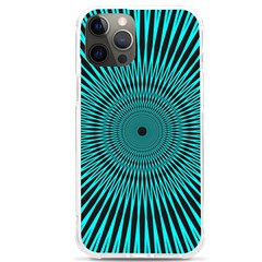 Illusion Geometric Background Iphone 12 Pro Max Tpu Uv Print Case by Jancukart