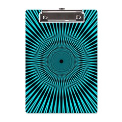 Illusion Geometric Background A5 Acrylic Clipboard