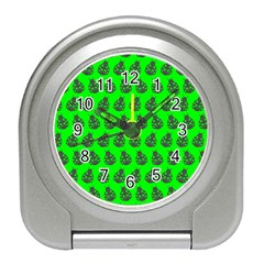 Ladybug Vector Geometric Tile Pattern Travel Alarm Clock