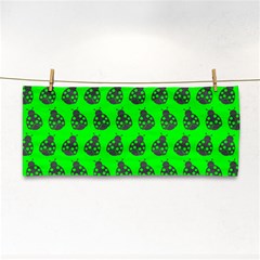 Ladybug Vector Geometric Tile Pattern Hand Towel