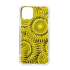 Abstract Sun Pattern Yellow Background Iphone 11 Pro 5 8 Inch Tpu Uv Print Case