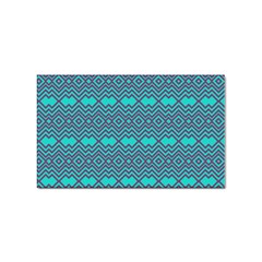 Chevron Zigzag Pattern Sticker Rectangular (10 Pack)