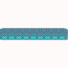 Chevron Zigzag Pattern Small Bar Mat