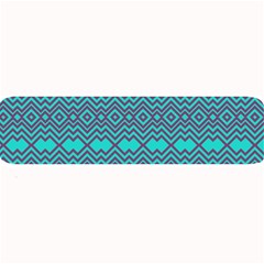 Chevron Zigzag Pattern Large Bar Mat