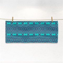 Chevron Zigzag Pattern Hand Towel