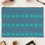 Chevron Zigzag Pattern Cosmetic Bag (XXXL) Front