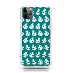 Ladybug Vector Geometric Tile Pattern iPhone 11 Pro Max 6.5 Inch TPU UV Print Case