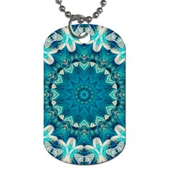 Kaleidoscope Mandala Ornament Dog Tag (one Side)