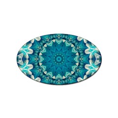 Kaleidoscope Mandala Ornament Sticker Oval (100 Pack)