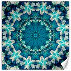 Kaleidoscope Mandala Ornament Canvas 16  X 16 