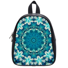 Kaleidoscope Mandala Ornament School Bag (small) by Jancukart