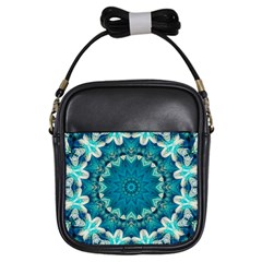 Kaleidoscope Mandala Ornament Girls Sling Bag