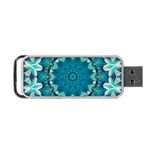 Kaleidoscope Mandala Ornament Portable USB Flash (Two Sides) Front