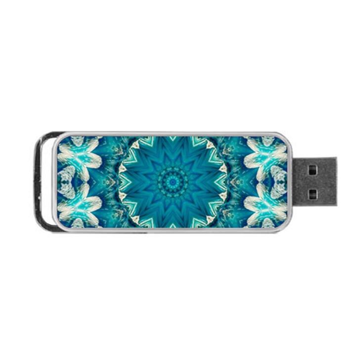 Kaleidoscope Mandala Ornament Portable USB Flash (Two Sides)