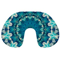 Kaleidoscope Mandala Ornament Travel Neck Pillow