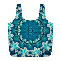 Kaleidoscope Mandala Ornament Full Print Recycle Bag (l)