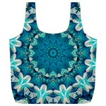 Kaleidoscope Mandala Ornament Full Print Recycle Bag (XL) Front