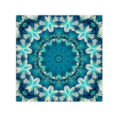 Kaleidoscope Mandala Ornament Square Satin Scarf (30  X 30 )